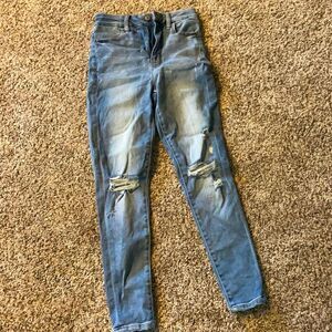 American Eagle curvy highest rise jegging jeans